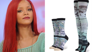 rihanna socks collection